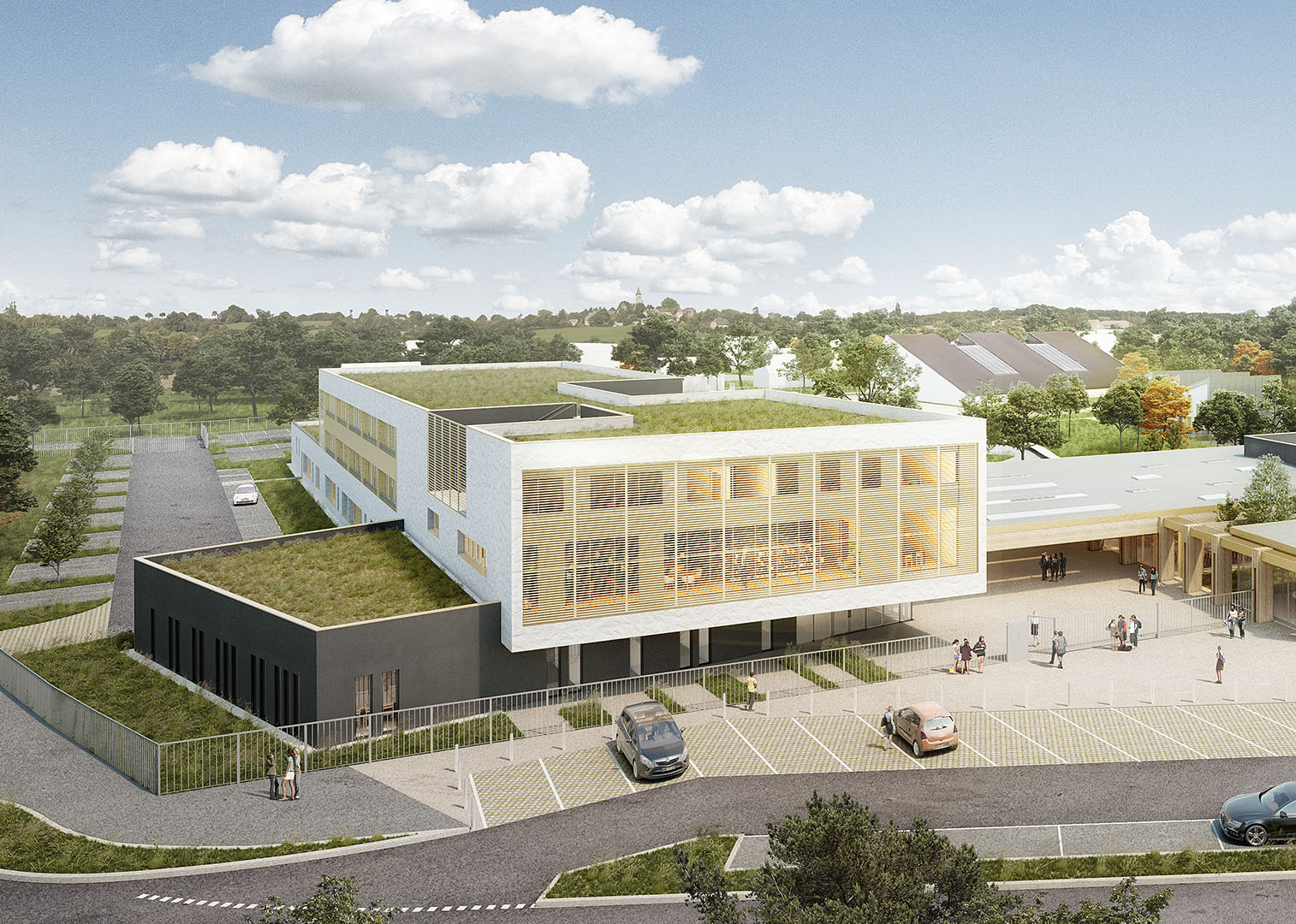 Collège Jean Rostand - CBA - Agence d'architecture